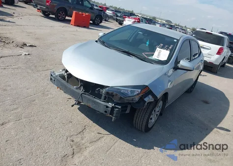 2017 Toyota Corolla Le из США, поврежденный, VIN 2T1BURHE8HC829031